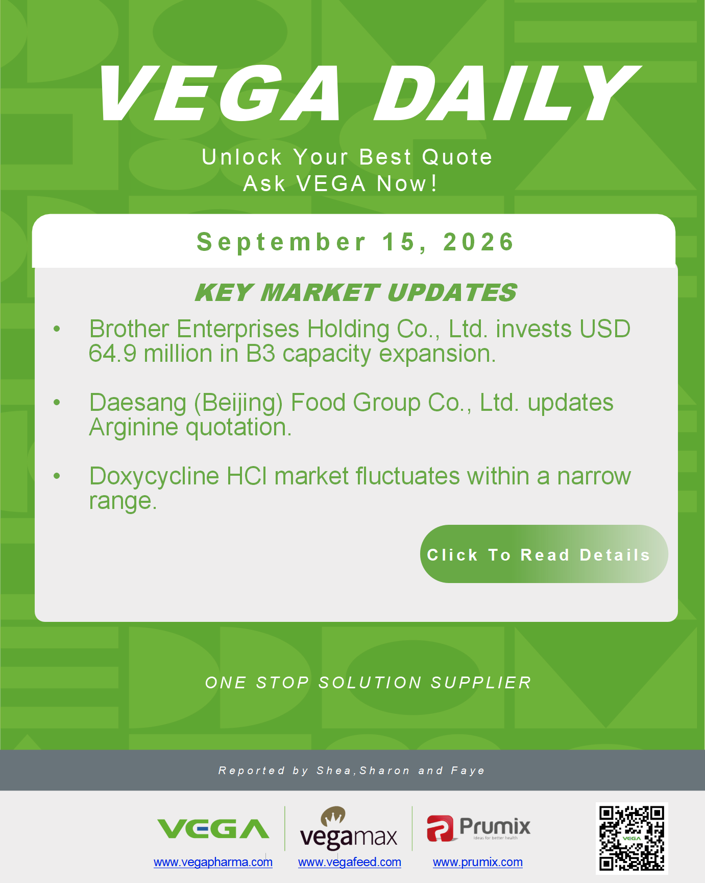 VEGA Daily 20260915 Vitamin B3 Arginine Doxycycline HCl.png
